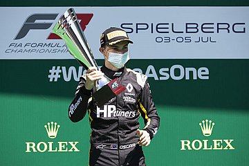 Oscar Piastri gewinnt FIA F3-Auftakt in Spielberg
