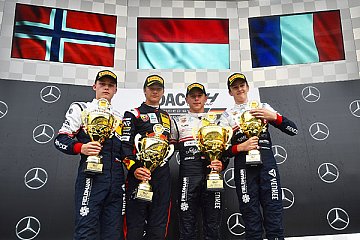 Leclerc triumphiert beim Formel-1-Gastspiel in Hockenheim
