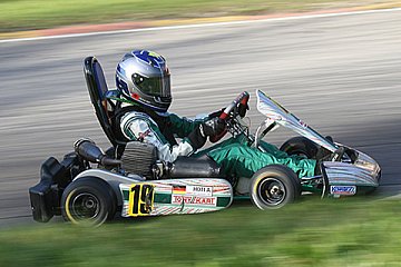 Arlind Hoti mit durchwachsendem ADAC Kart Masters Saisonfinale