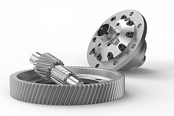 Cerstärkte Getriebehauptzahnradantriebseinheit aus hochfester Stahllegierung - Foto: Drexler