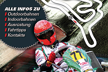 Der Kartbahnen-Guide bietet einen Überblick über alle Kartbahnen in Deutschland und dem angrenzenden Ausland. Im praktischen A5-Taschenbuch-Format finden Sie hier auf 120 Seiten alle wichtigen Informationen zu Outdoor-Bahnen, Indoor-Bahnen, Ausrüstung, Fahrtipps und Kontaktadressen. Ein praktischer Begleiter für den versierten Motorsportler und Hobby-Fahrer auf Reisen.