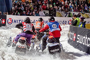 Lokalmatadoren dominieren Swatch Snow Mobile