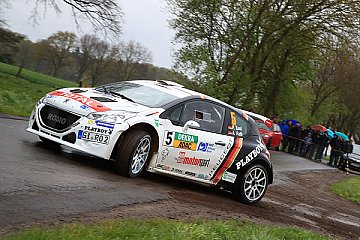 Peugeot ist bereit für die Sachsen-Rallye