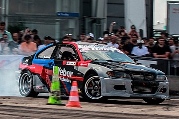 Maxi Grimm gewinnt 2. Lauf der AvD Drift Championship