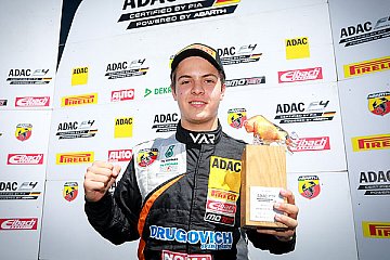 Van-Amersfoort-Pilot Felipe Drugovich holte bisher die meisten Saisonsiege - Foto: ADAC