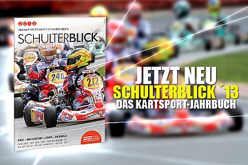 Kartsport-Jahrbuch „Schulterblick 2013“ erhältlich