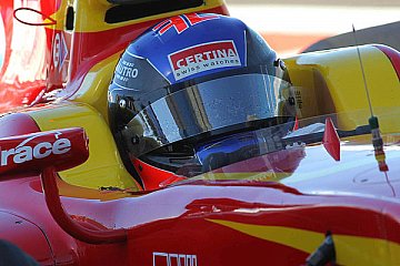 Fabio Leimer schaut auf die bevorstehenden GP2 Tests