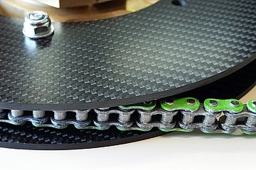 Carbon Sprocket Protector RMW V2