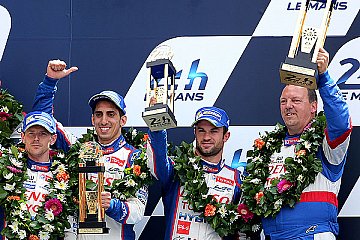 Podiumsplatz für Toyota in Le Mans