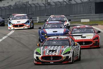 Halbzeit der Maserati Trofeo in Silverstone