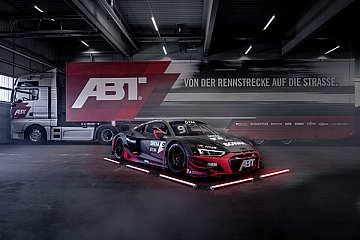 Der Audi R8 LMS von Mike Rockenfeller - Foto: ABT