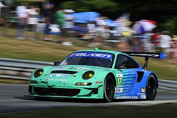 Porsche 911 GT3 RSR, Team Falken mit Wolf Genzler und Bryan Sellners