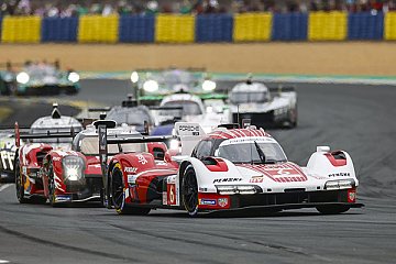Porsche 963 in der Spitzengruppe bei den 24 Stunden von Le Mans