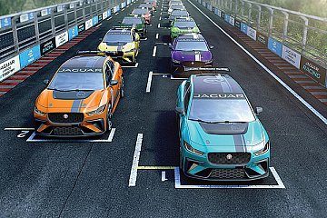I-PACE eTROPHY: Jaguar startet 2018 neue E-Rennserie