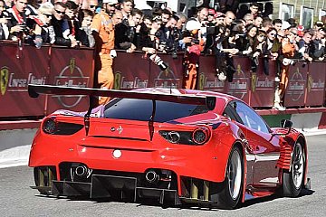 Klaus Dieter Frers mit Ferrari 488 GT3 bei DMV GTC