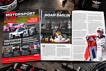 Noah Baglin – Mit 14 Jahren an Europas Kart-Spitze