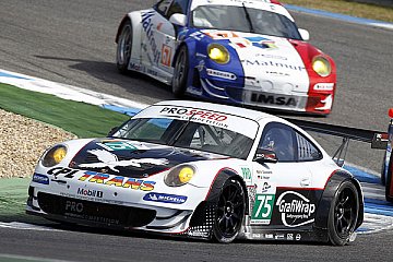 Marco Holzer/Marc Goossens im Porsche 911 GT3 RSR von ProSpeed Competition, 