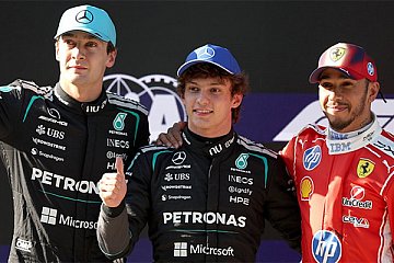 Die Top-Drei am Sonntag - Foto: Mercedes