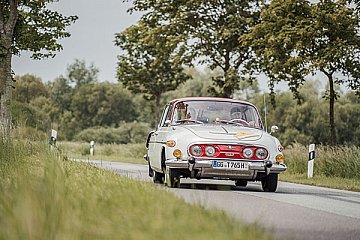 Auf der ADAC Deutschland Klassik 2025 können seltene Fahrzeuge wie der Tatra 603 von 1965 aus der Nähe bestaunt werden - Foto: ADAC