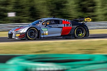 Der Audi R8 LMS GT3 auf dem Lausitzring - Foto: Marko Tarrach