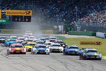 DTM-Start beim Auftakt in Hockenheim - Foto: DTM