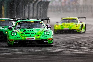 Zwei Top-Ten Resultate für Manthey EMA im Sonntagsrennen auf dem Norisring
