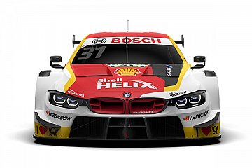 Sheldon van der Linde am Steuer des Shell BMW M4 DTM