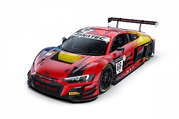 Audi R8 LMS #66 (Audi Sport Team Attempto), Mattia Drudi/Dennis Marschall/Christopher Mies - Foto: Audi