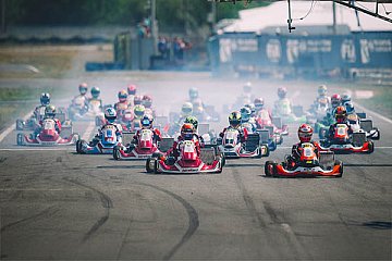 Hitzeschlacht zur Saisonhalbzeit der Schaltkart-EM in Italien