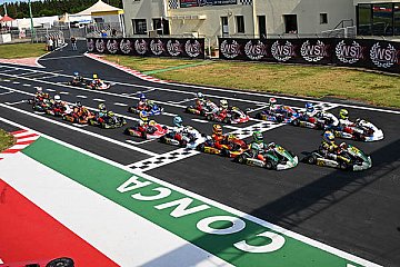 Schnellste Mini-Fahrer der Welt küren WSK Super Cup Sieger