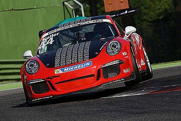 Porsche 991 GT3 Cup im Porsche Carrera Cup Italien 2015 - Foto: TAM Racing