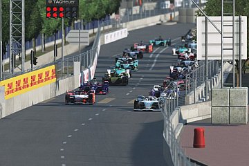 Rennen 2 der ABB Formula E „Race at Home Challenge“