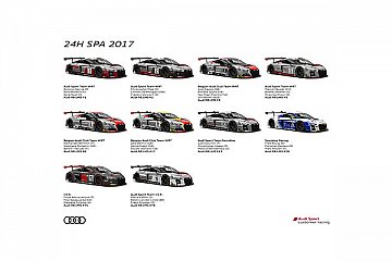 Audi hat hohe Ziele für die 24 Stunden von Spa