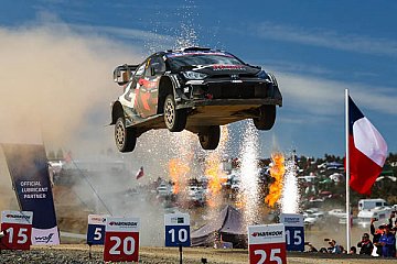 Toyota schreibt WRC-Geschichte mit Rekordsieg in Chile