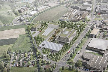 Audi F1 Team bestätigt Vision für sein neues Zuhause in Hinwil, Schweiz