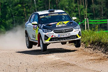 Eine echte Herausforderung für das ADAC Opel Rally Junior Team