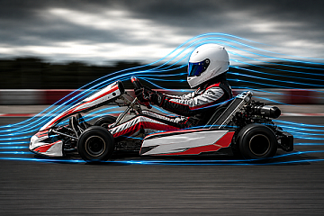 Aerodynamik im Kartsport – Wie viel Einfluss hat der Fahrtwind wirklich?