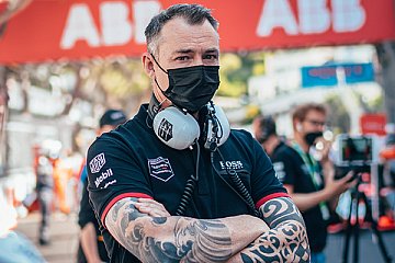 Amiel Lindesay, Einsatzleiter des TAG Heuer Porsche Formel-E-Teams - Foto: Porsche