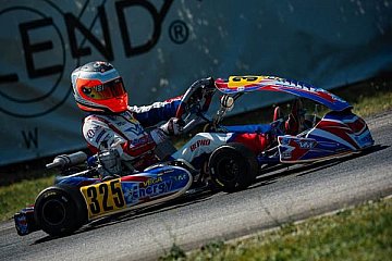 Emilio Bernd überzeugt bei IAME Euro Series in Wackersdorf