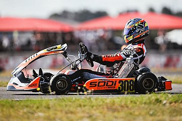 Maximilian Schleimer startet mit Podium in die FIA Kart-EM
