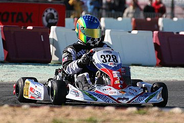 Patrick Henke kämpfte mit der Kartabstimmung