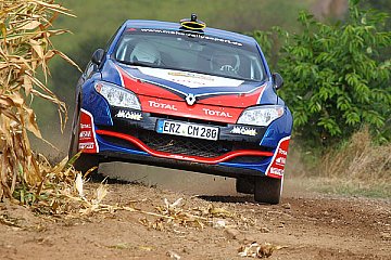 Carsten Mohe bei Rallye Saarland auf Platz zwei