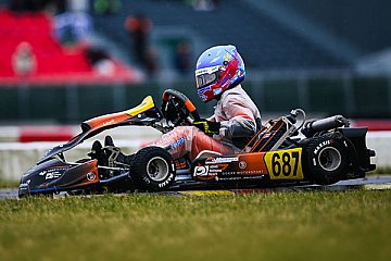 Henri Möhring setzt Ausrufezeichen bei Kart-EM in Mülsen