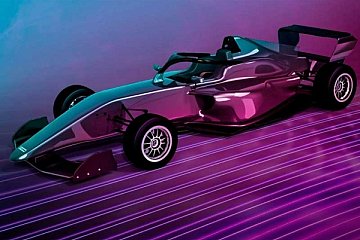 Ein Entwurf des Fahrzeugs der F1 Academy (Foto: FIA)