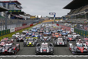 Porsche 919 Hybrid als Titelverteidiger in Le Mans