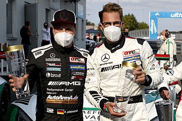 Patrick Assenheimer und Maxi Götz sichern sich den Sieg im Goodyear 60