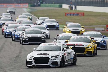 Marc Aurel Coleselli im Audi TT Cup in Front