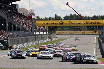 Start in Moskau zu Rennen 2 am Sonntag