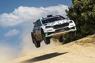 Estland-Rallye: Škoda-Fahrer haben den Sieg im Blick