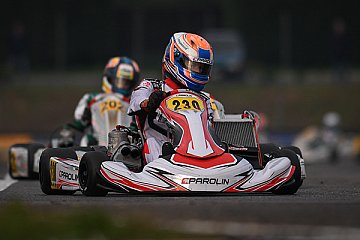 Hugo Sasse beendet WSK Open Cup als Neunter